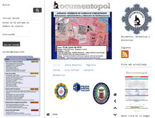 Tablet Screenshot of documentopol.es